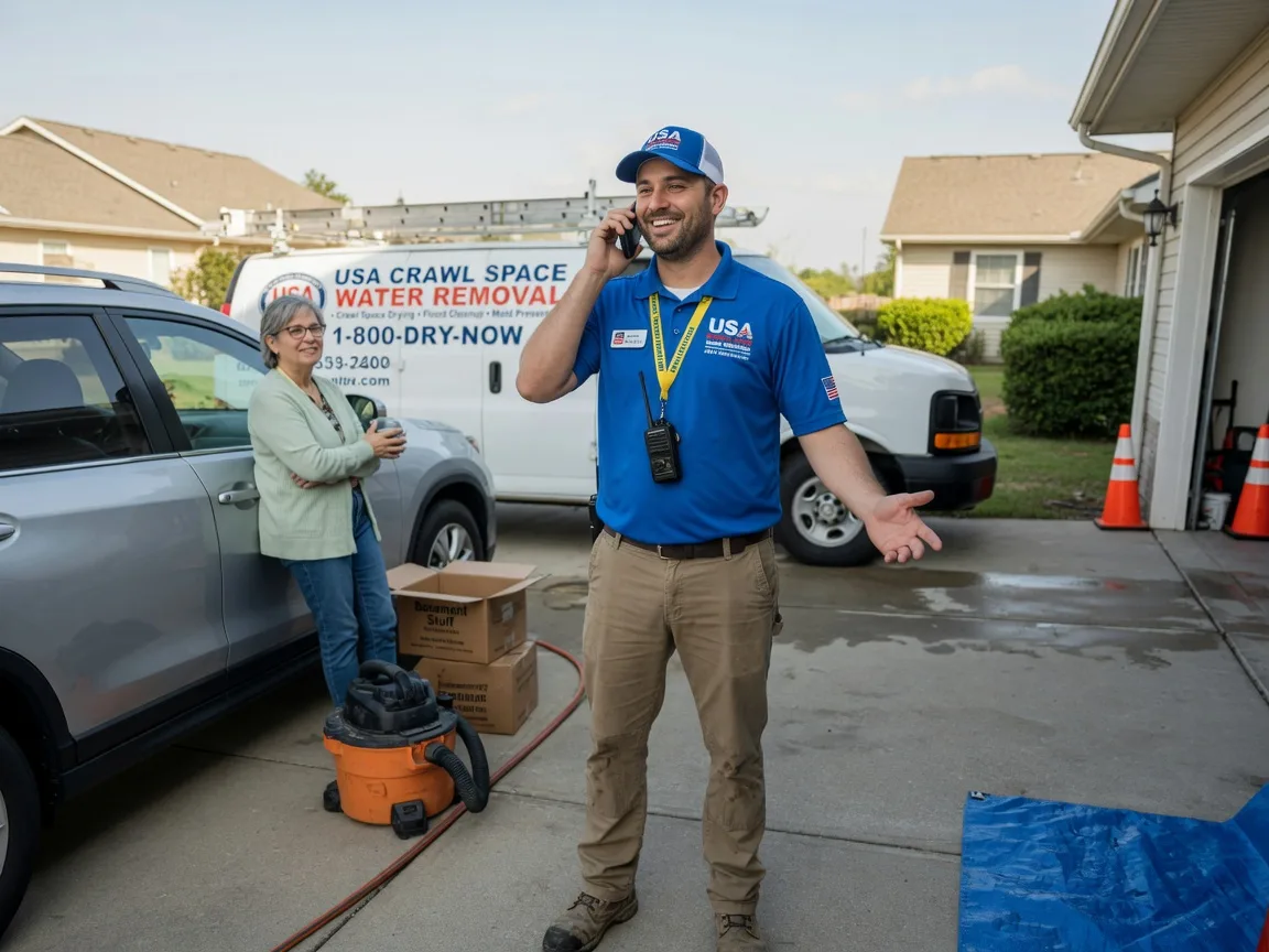 Crawl Space Water Removal Peachtree Corners, GA FAQs
